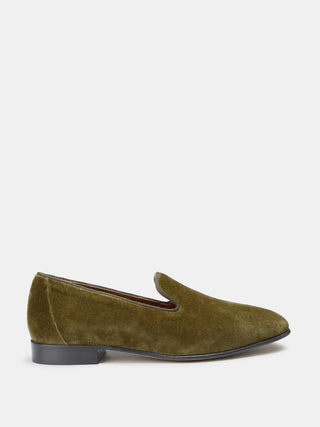 Dana Slipper / Green Velvet Dana Slipper / Green Velvet