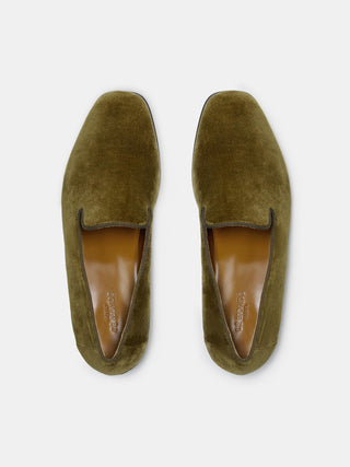 Dana Slipper / Green Velvet Dana Slipper / Green Velvet