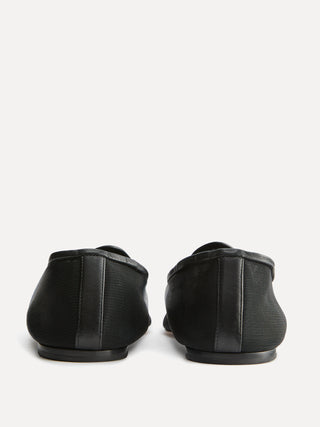 Venetian Slipper / Black Mesh