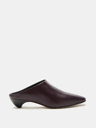 Allegra Mule / Plum Leather