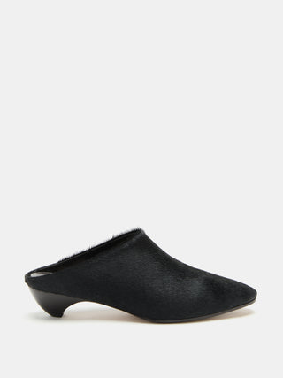 Allegra Mule / Black Calf Hair