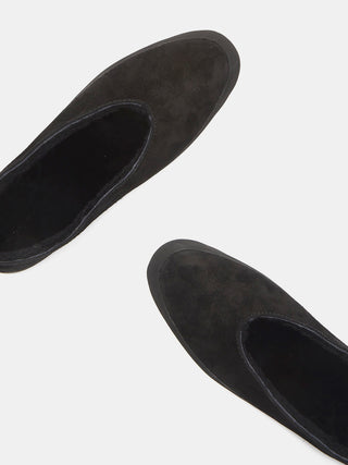 Le Monde Béryl -  Apres Ski  Black Suede Shearling