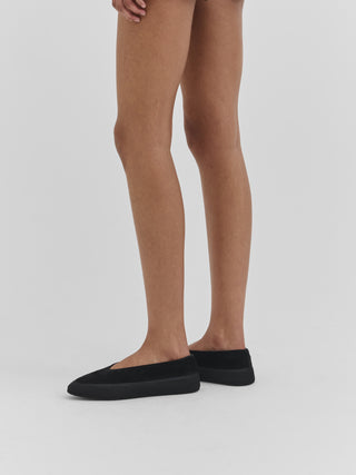 Le Monde Béryl -  Apres Ski  Black Suede Shearling