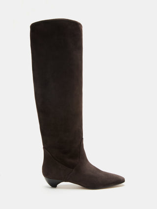Allegra Riding Boot / Black Leather