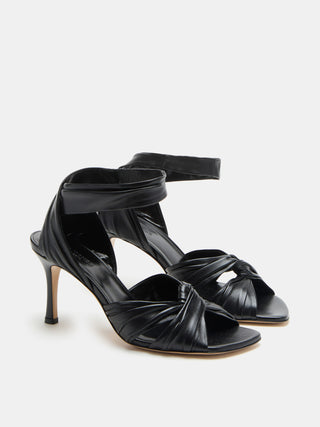 Antonia Pump / Black Leather