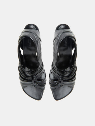 Antonia Pump / Black Leather