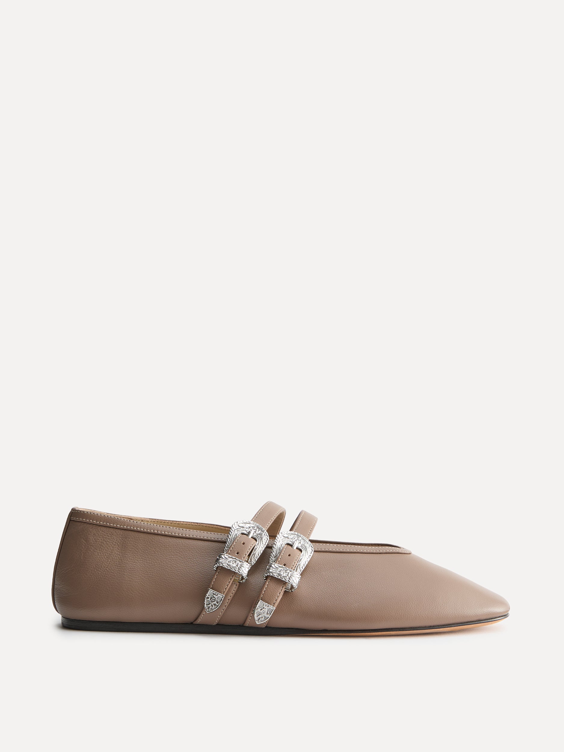 Ballet Claudia Slipper Fango Leather