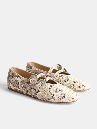 Classic Claudia / Roccia Leather Snake Effect