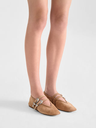 Le Monde Beryl – Ballet Claudia Slipper Siena Suede