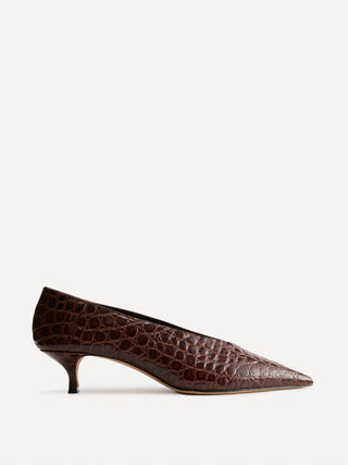 Le Monde Béryl - Babouche Kitten / Castagna Leather