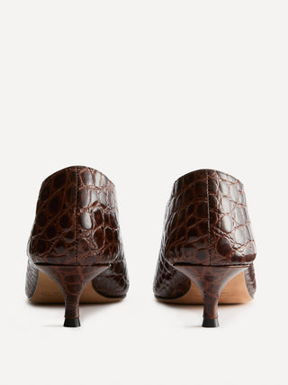 Le Monde Béryl - Babouche Kitten / Castagna Leather