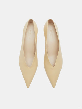 靴 CONSTRUCTIVE HEEL BABOUCHE Vita Kin Babouche Slippers