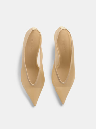 Le Monde Béryl - Babouche Kitten, Sand Mesh