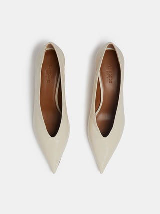 Babouche Kitten Ecru Naplack - Main Image