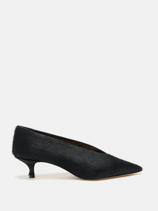 【Ameri】CONSTRUCTIVE HEEL BABOUCHE / ブラック CONSTRUCTIVE HEEL BABOUCHE（パンプス）｜Ameri（アメリ）の