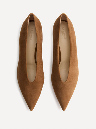 Babouche Kitten / Mokka Suede