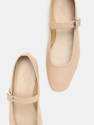 Le Monde Béryl – Ballet Mary Jane Fawn Leather