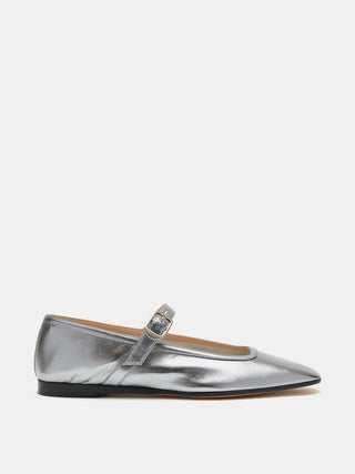 Ballet Mary Jane / Ecru Leather