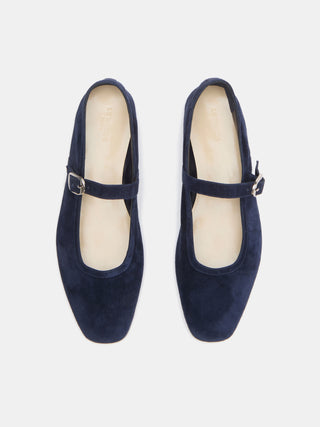 Le Monde Béryl – Ballet Mary Jane Indigo Suede