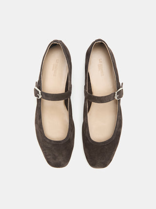 Ballet Mary Jane / Pepper Suede