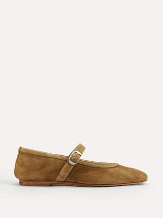 Ballet Mary Jane / Taupe Suede