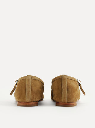 Ballet Mary Jane / Taupe Suede