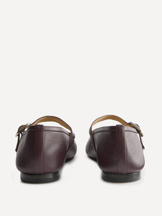 Ballet Mary Jane / Bordeaux Leather