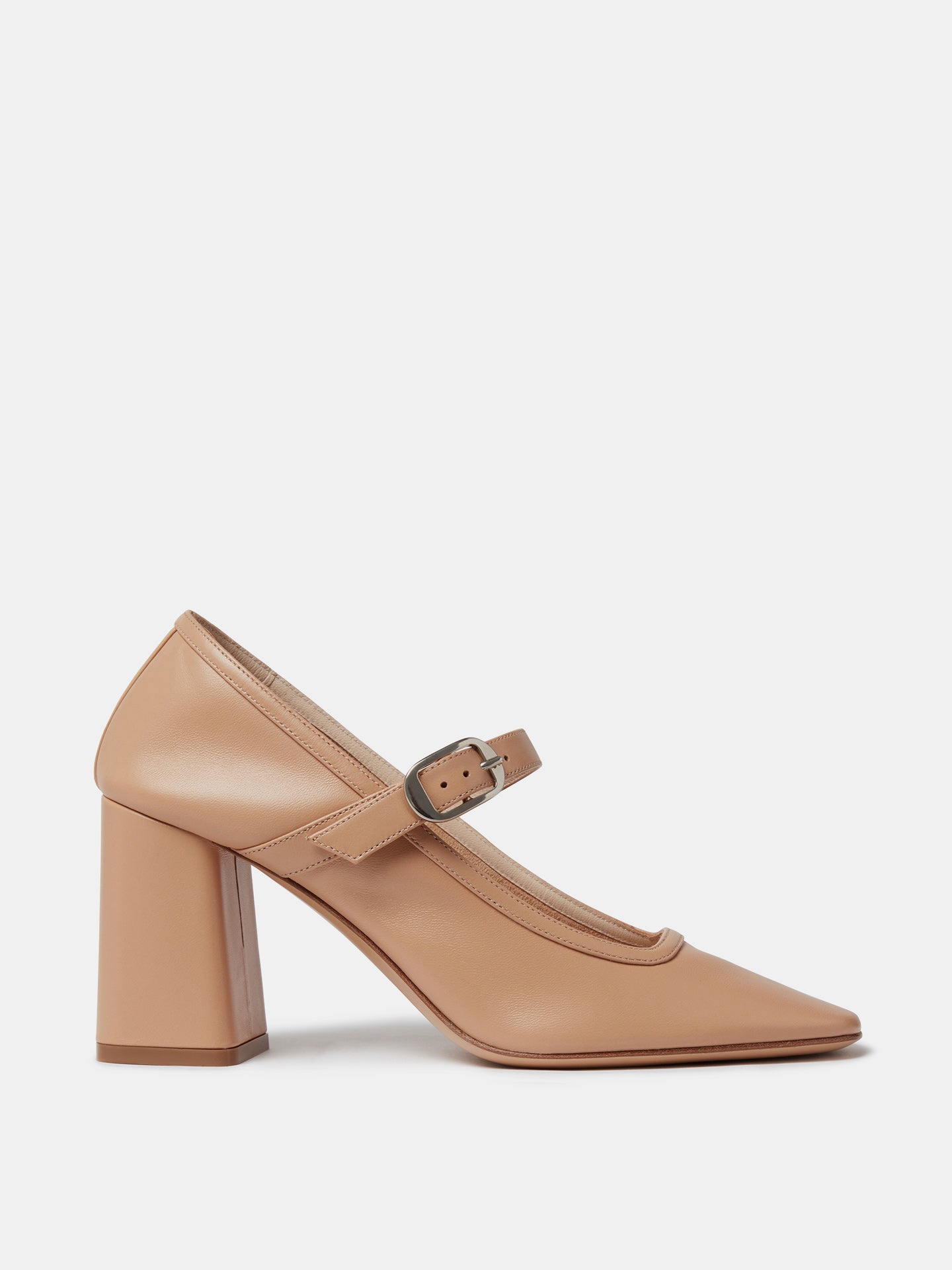 Ballet Mary Jane Pump / Fawn Leather