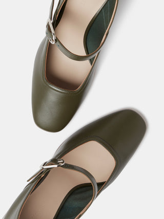 Green mary janes on sale