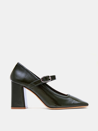 靴 LE MONDE BERYL BALLET MARY JANE LEATHER Ballet Mary Jane / Black Leather