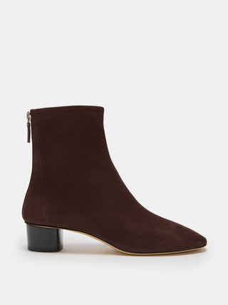 Le Monde Béryl - Carole Luna Pump Boot, chocolate suede