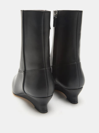 Camille Boot / Black Leather