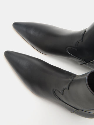 Camille Boot / Black Leather