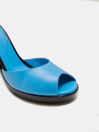 Kim Sion Cherry Mule / Azur Leather