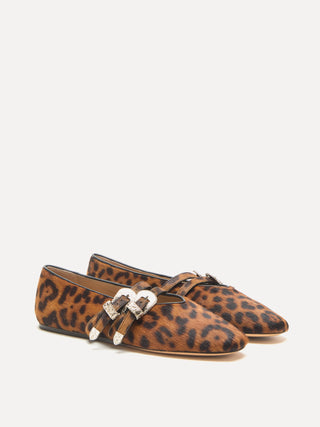 Classic Claudia / Leopard Calf Hair