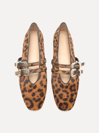 Classic Claudia / Leopard Calf Hair