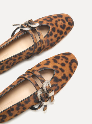 Classic Claudia / Leopard Calf Hair