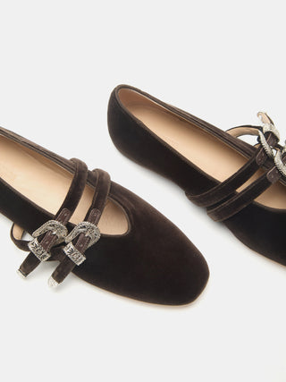 Claudia Slipper / Visone Velvet