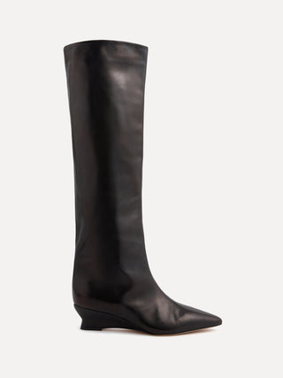 Camille Tall Boot / Black Leather