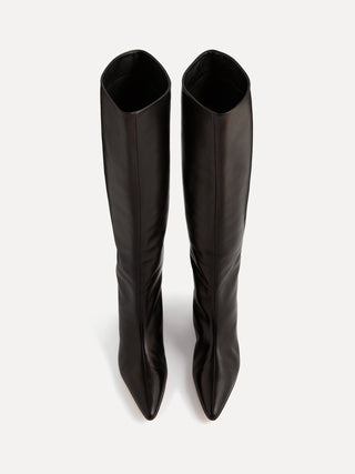 Le Monde Béryl - Camille Tall Boot / Black Leather