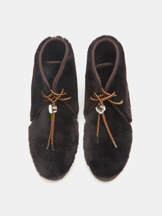 Desert Shearling / Chocolate Shearling