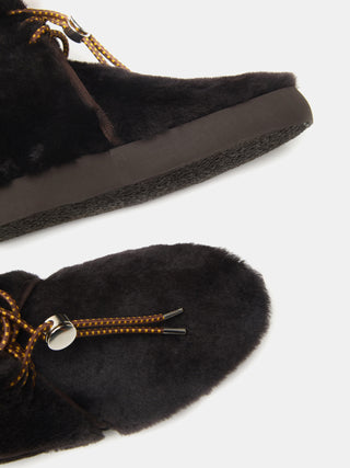 Desert Shearling / Chocolate Shearling