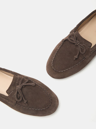 Driver Moccasin / Pepper Suede