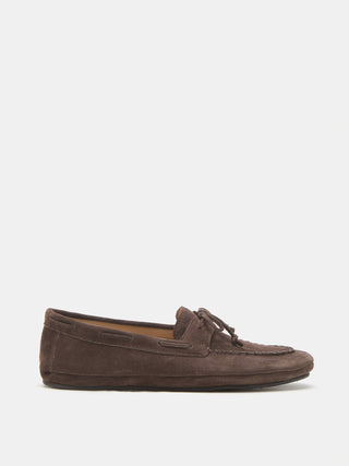 Driver Moccasin / Pepper Suede