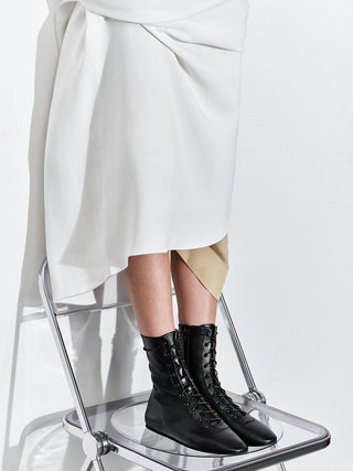 Wren Boot / Black Leather