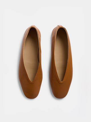 Luna Slipper / Camel Leather