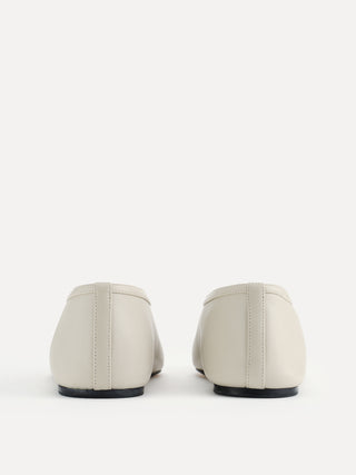 Le Monde Béryl - Luna Slipper / Ecru Leather
