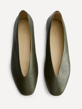 Le Monde Béryl - Luna Slipper / Military Leather