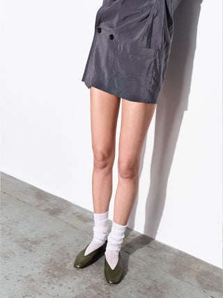 Le Monde Béryl - Luna Slipper / Military Leather