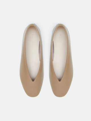 Le Monde Béryl - Luna Slipper Taupe Leather